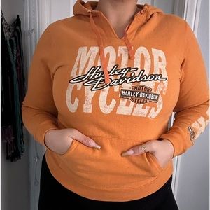 Vintage Orange hoodie